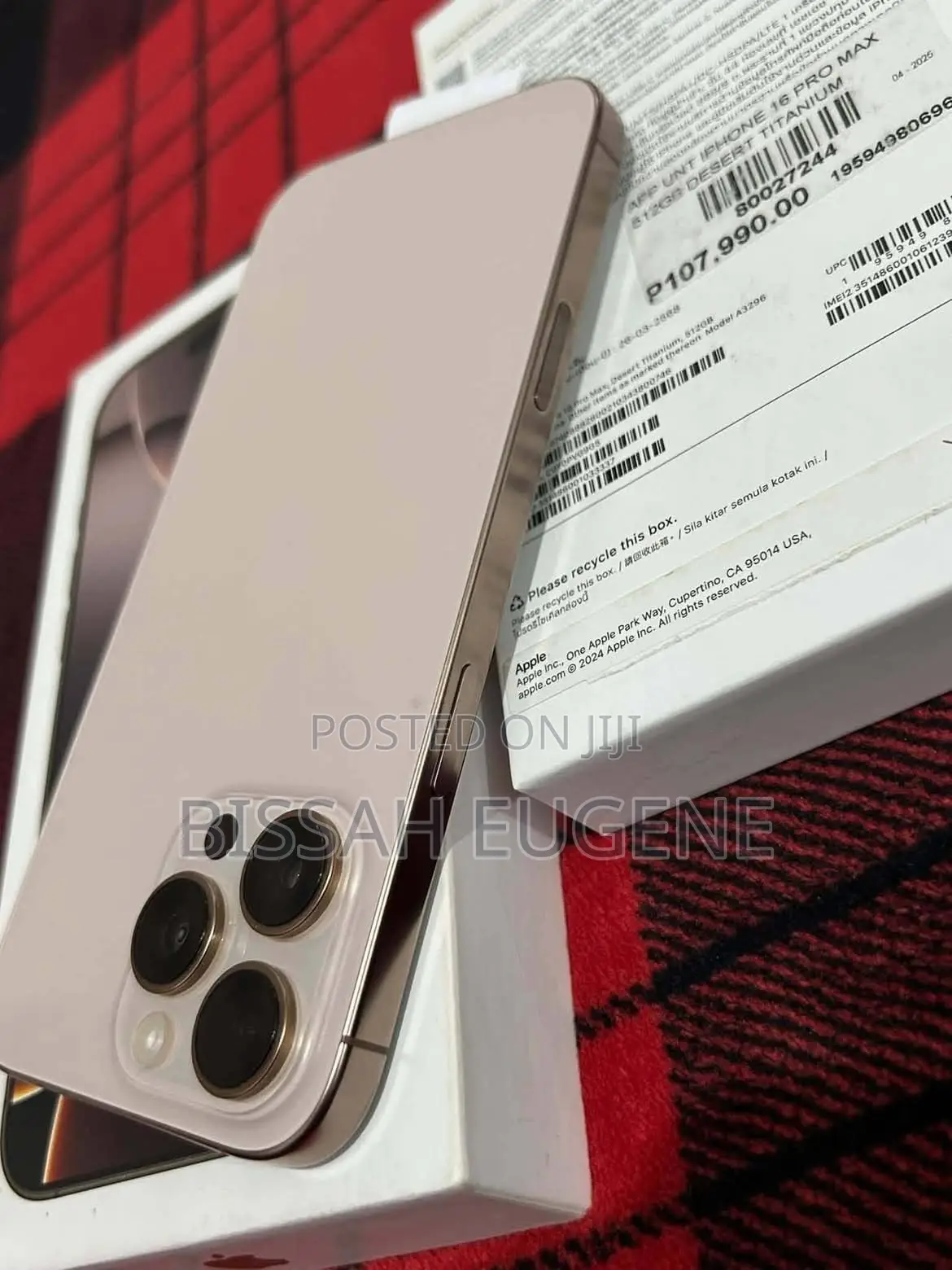 Apple iPhone 16 Pro Max 512 GB Gold