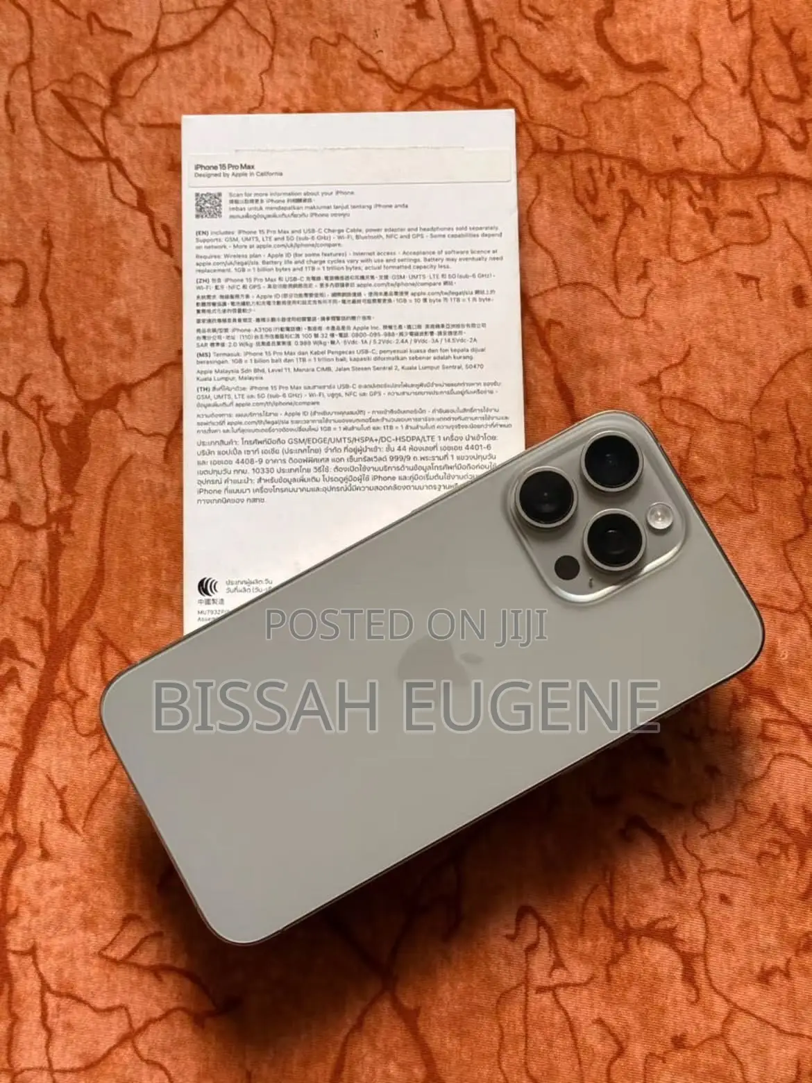Apple iPhone 15 Pro Max 512 GB Gray