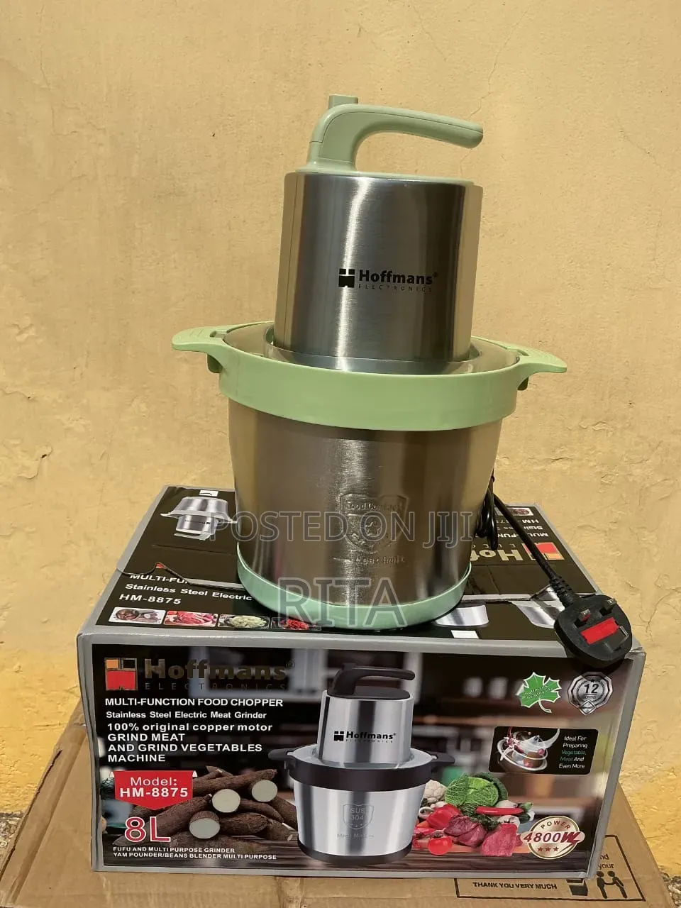 8litres Fufu Machine or Meat Grinder
