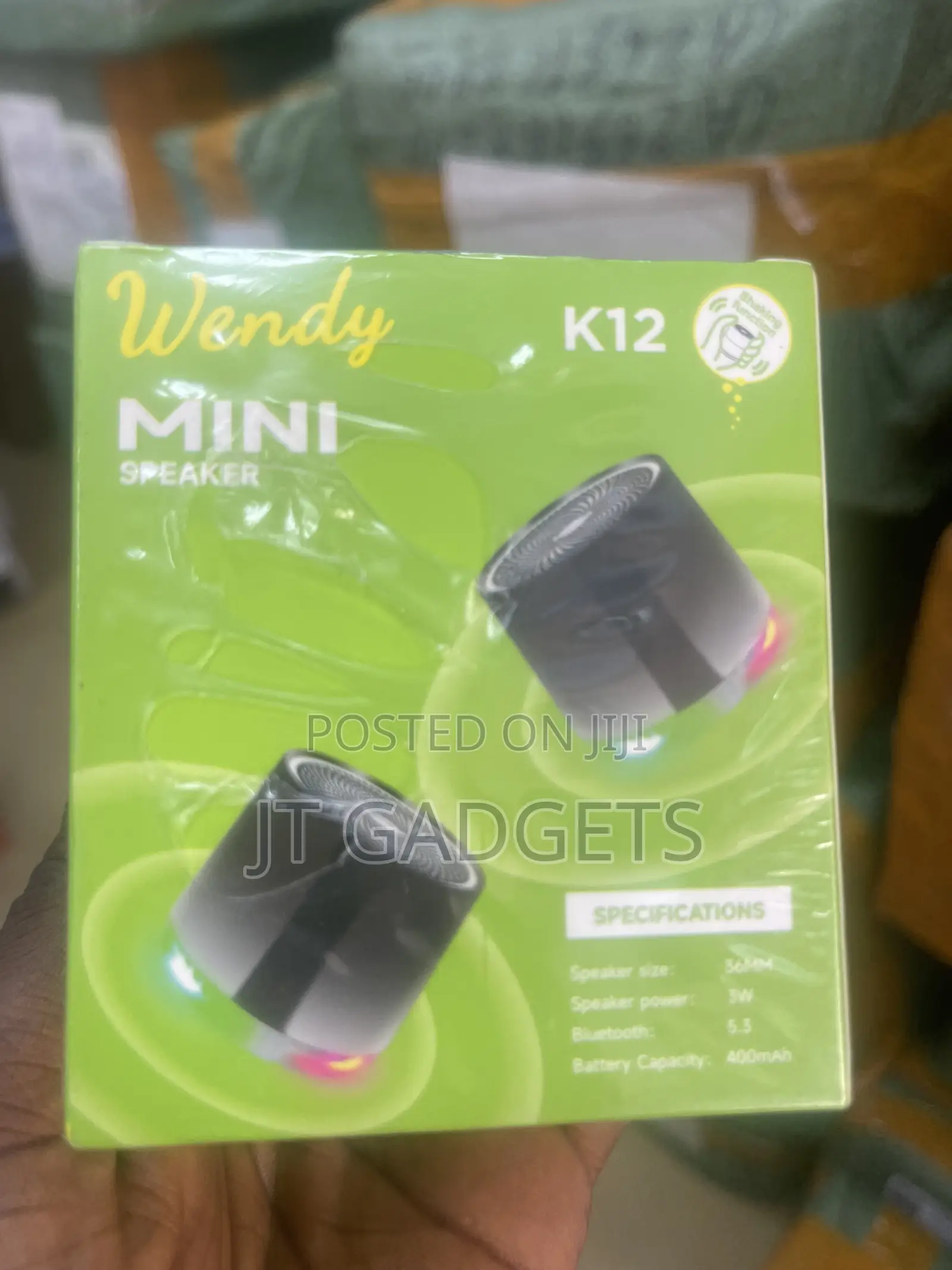 Wendy Mini Bluetooth Speaker Wendy Mini Bluetooth Speaker