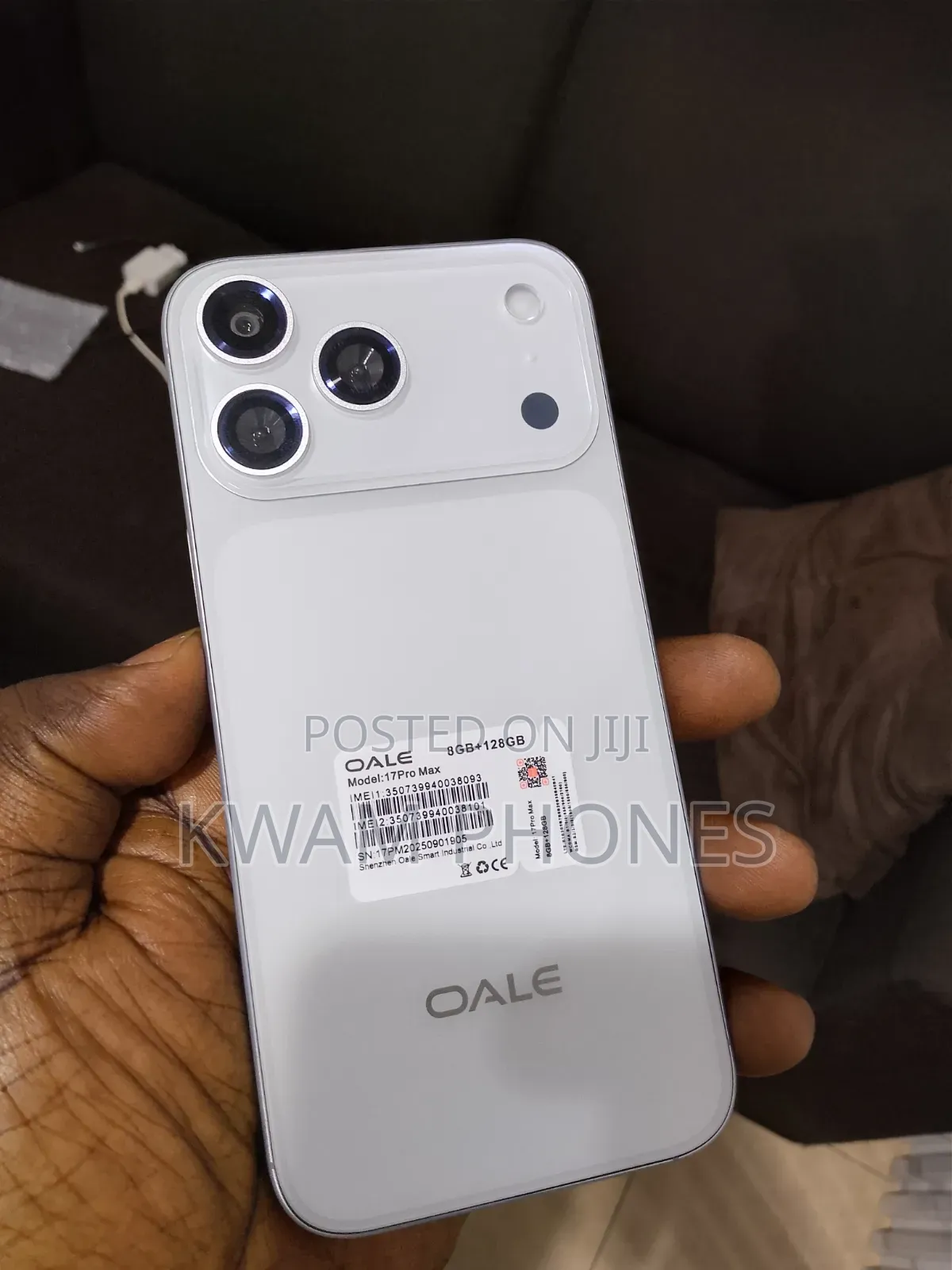 New Oale A5606 White