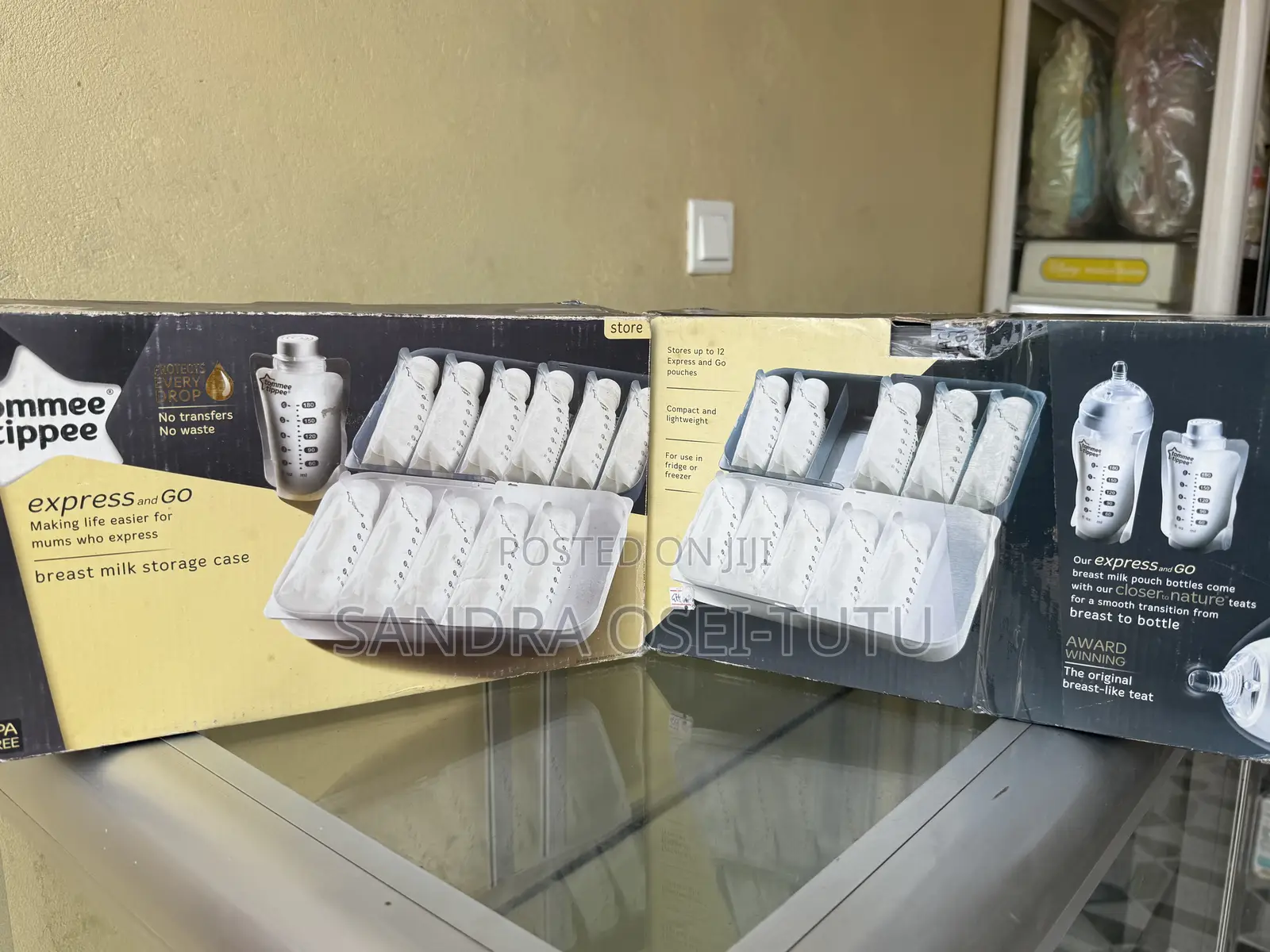 Tommee Tippee Express and Go Breast Milk Storage Case
