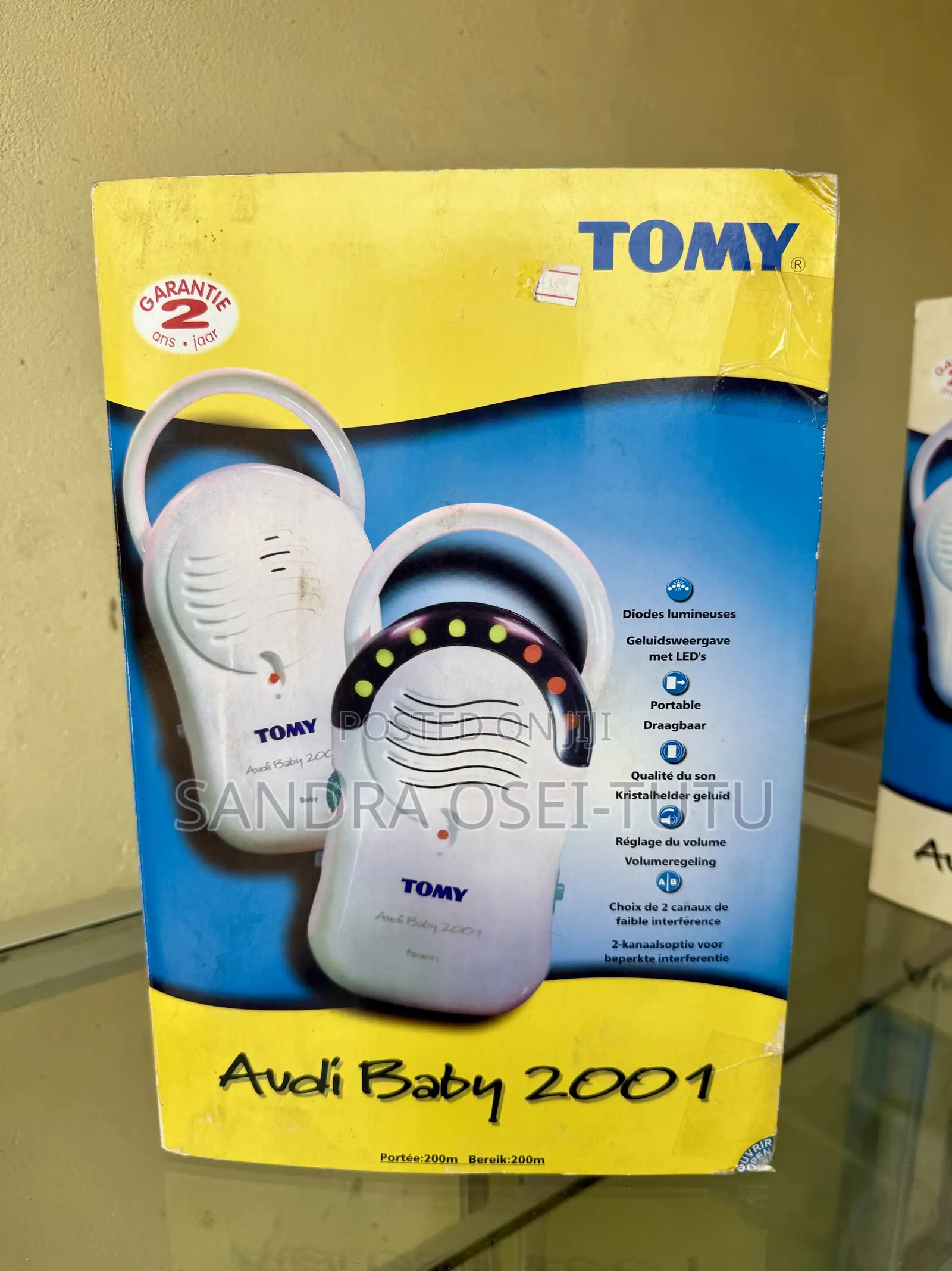 TOMY Audi Baby 2001 Audio Baby Monitor