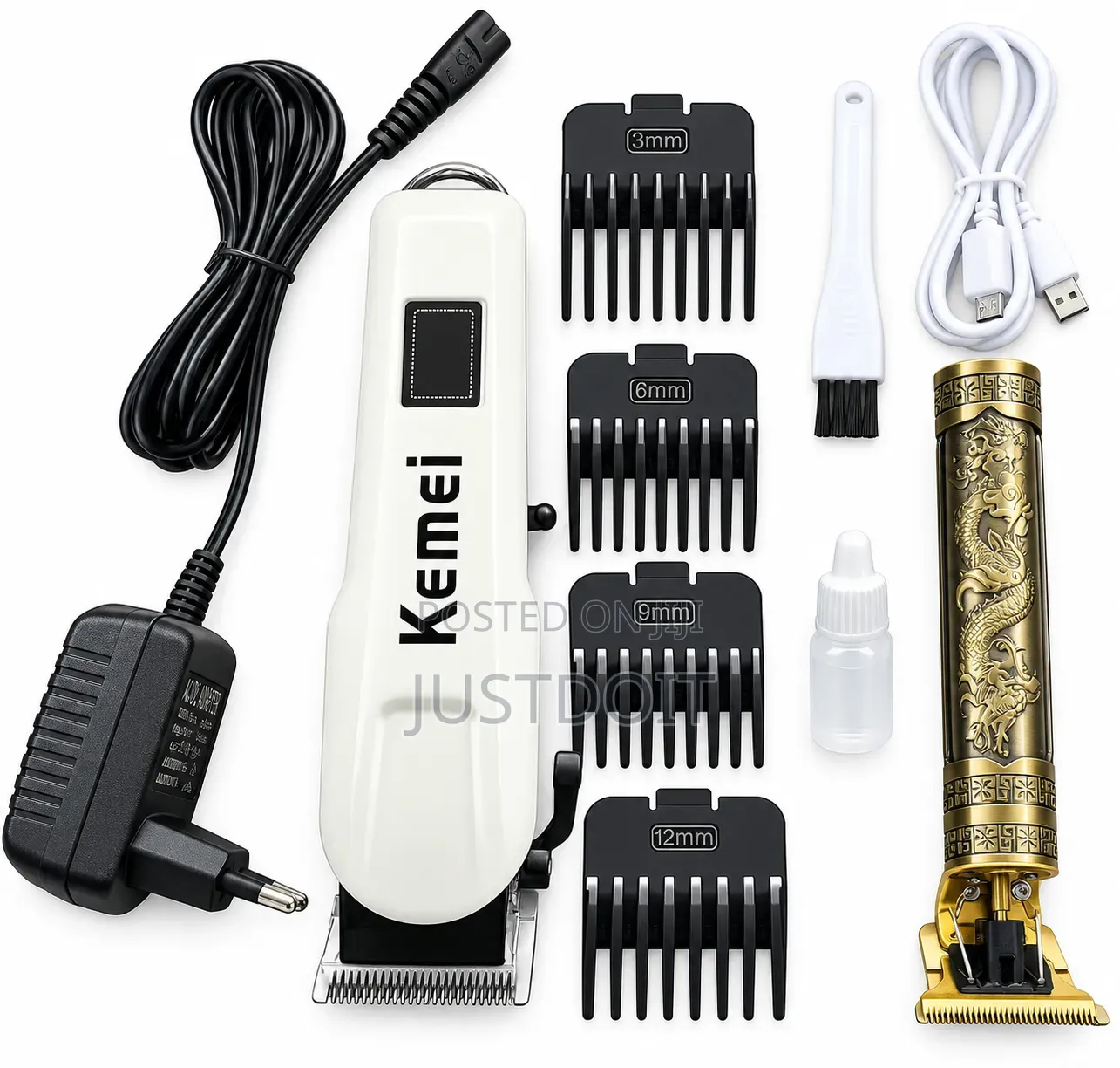 Kemei 809A 2 in 1 Set