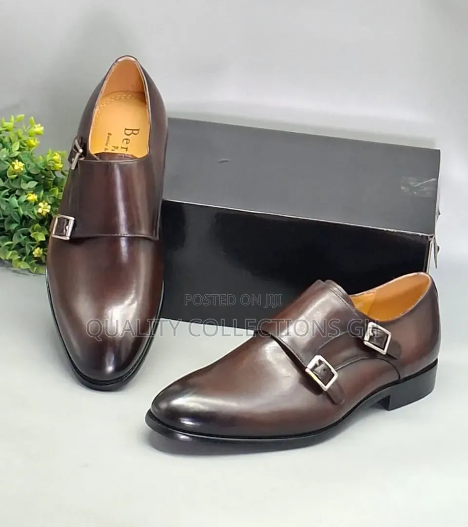Quality Coffee Brown Leather Shoe