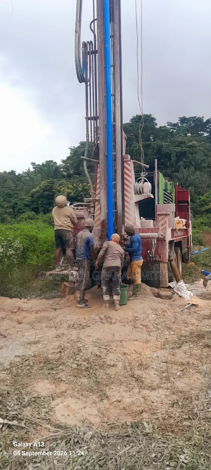 Borehole Drilling Within Mankesim Area