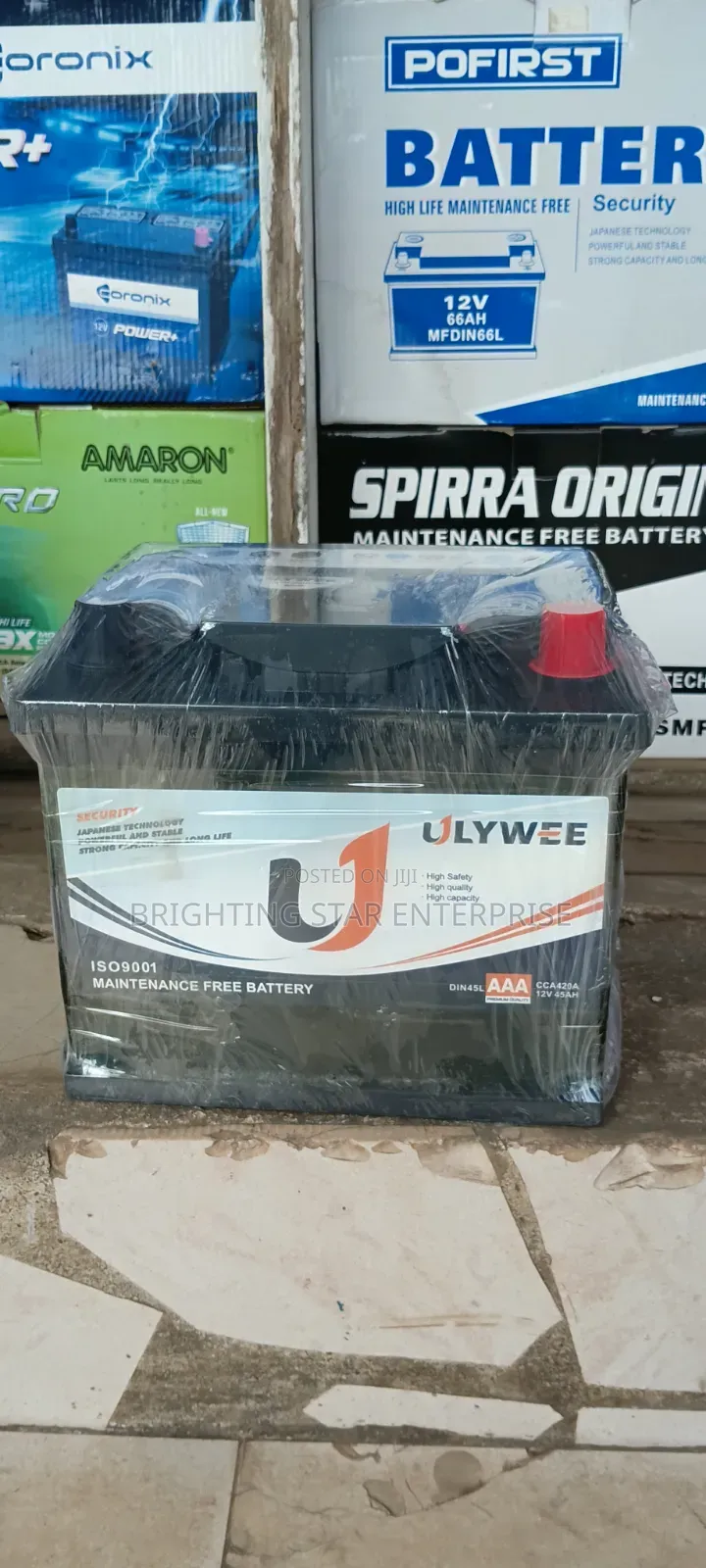 ULYWEE 13 Plate Car Battery