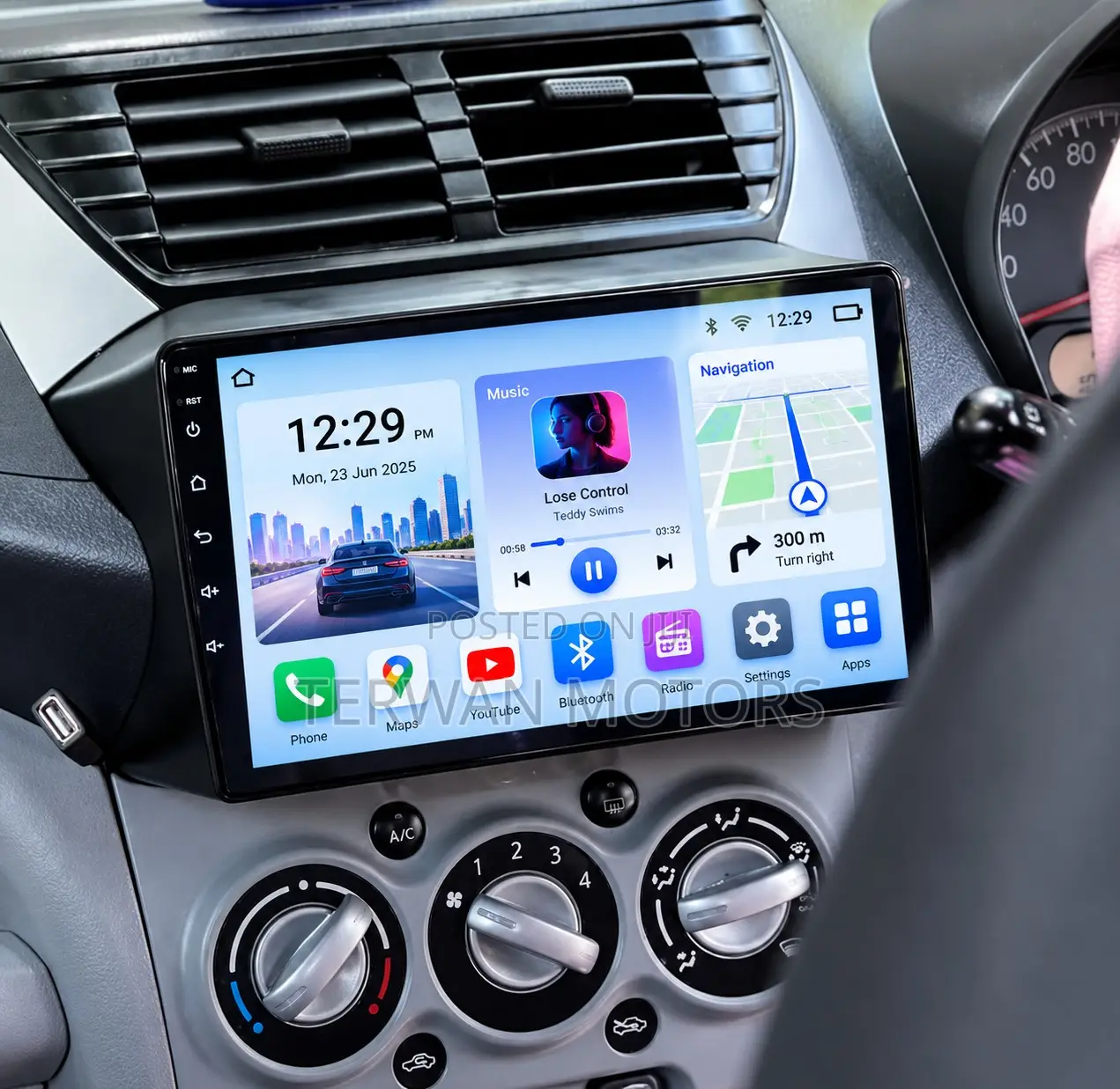 New Car Android Touchscreen for Suzuki Alto 2009 to 2014