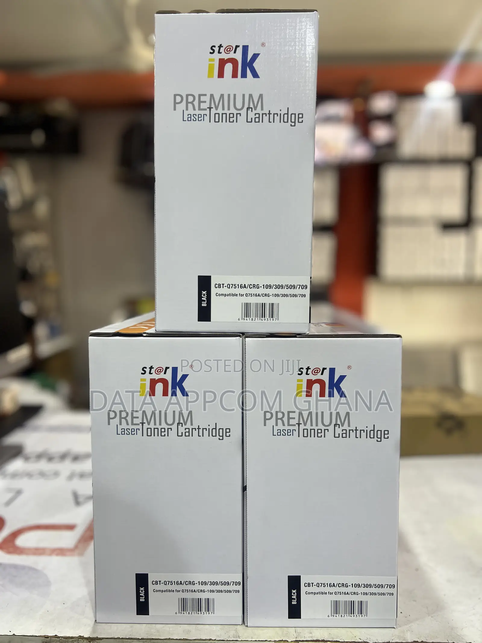Starink Laser Toner-Cbт-Q7516a/CRG-109/309/509/709