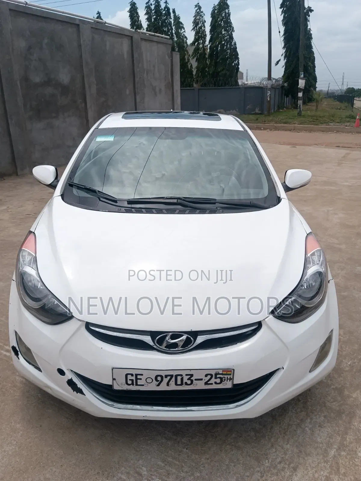 Hyundai Elantra Limited Sedan FWD (1.8L 4cyl 6A) 2013 White