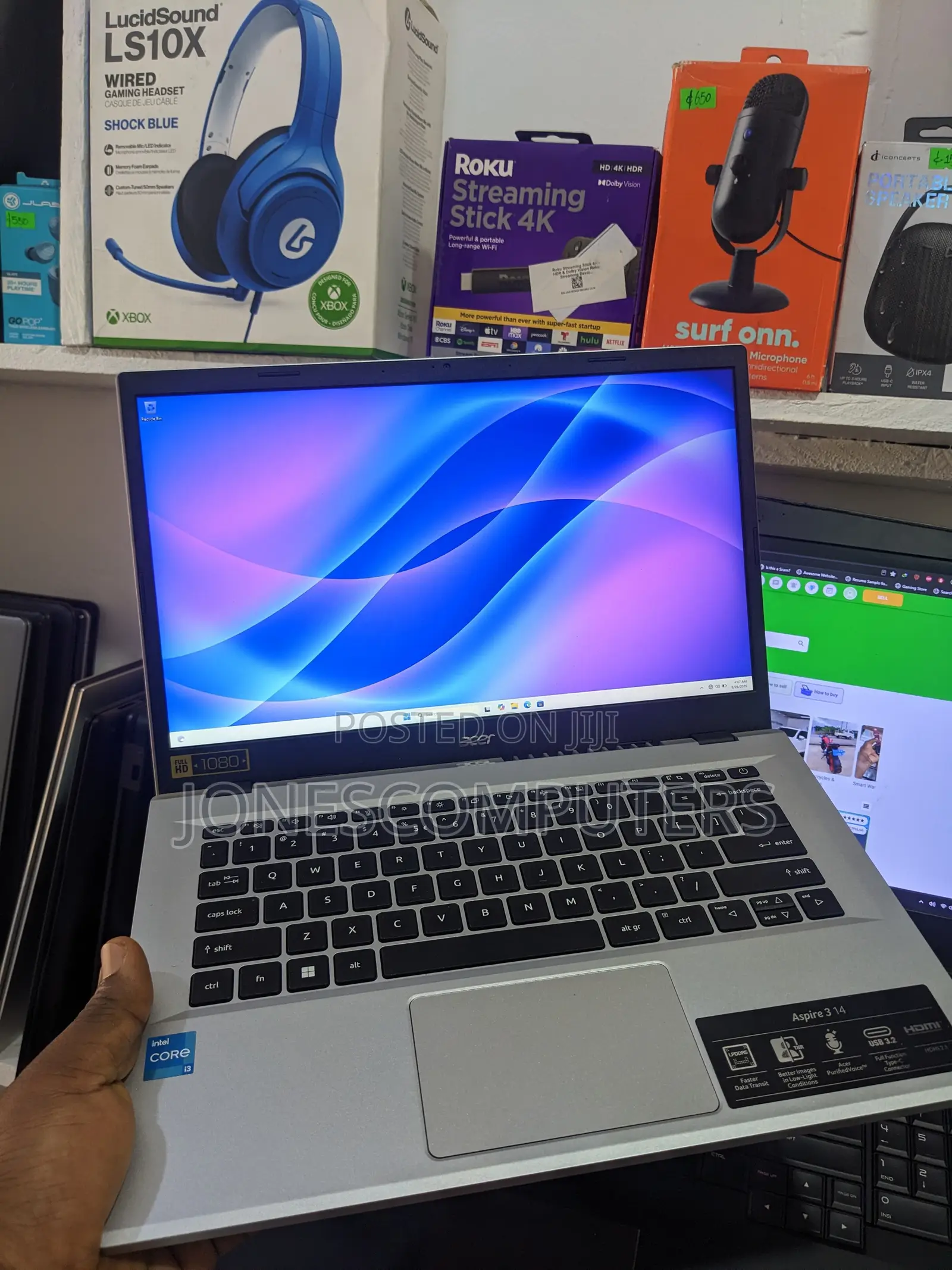 Laptop Acer Aspire 3 A314-31 8GB Intel Core i3 SSD 128GB