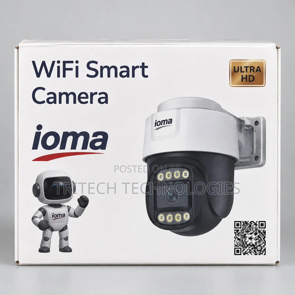 Ioma Io-Wf142 2mp PTZ Ai Wifi Ip Camera