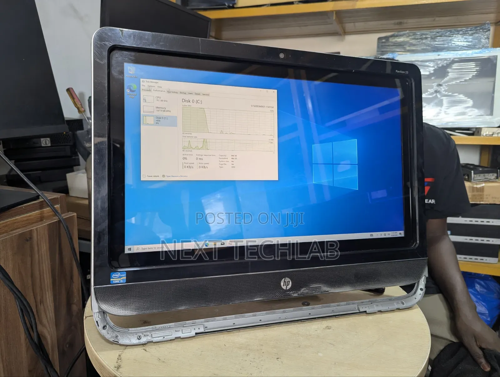 Desktop Computer HP Pavilion 24 8GB Intel Core i5 HDD 500GB