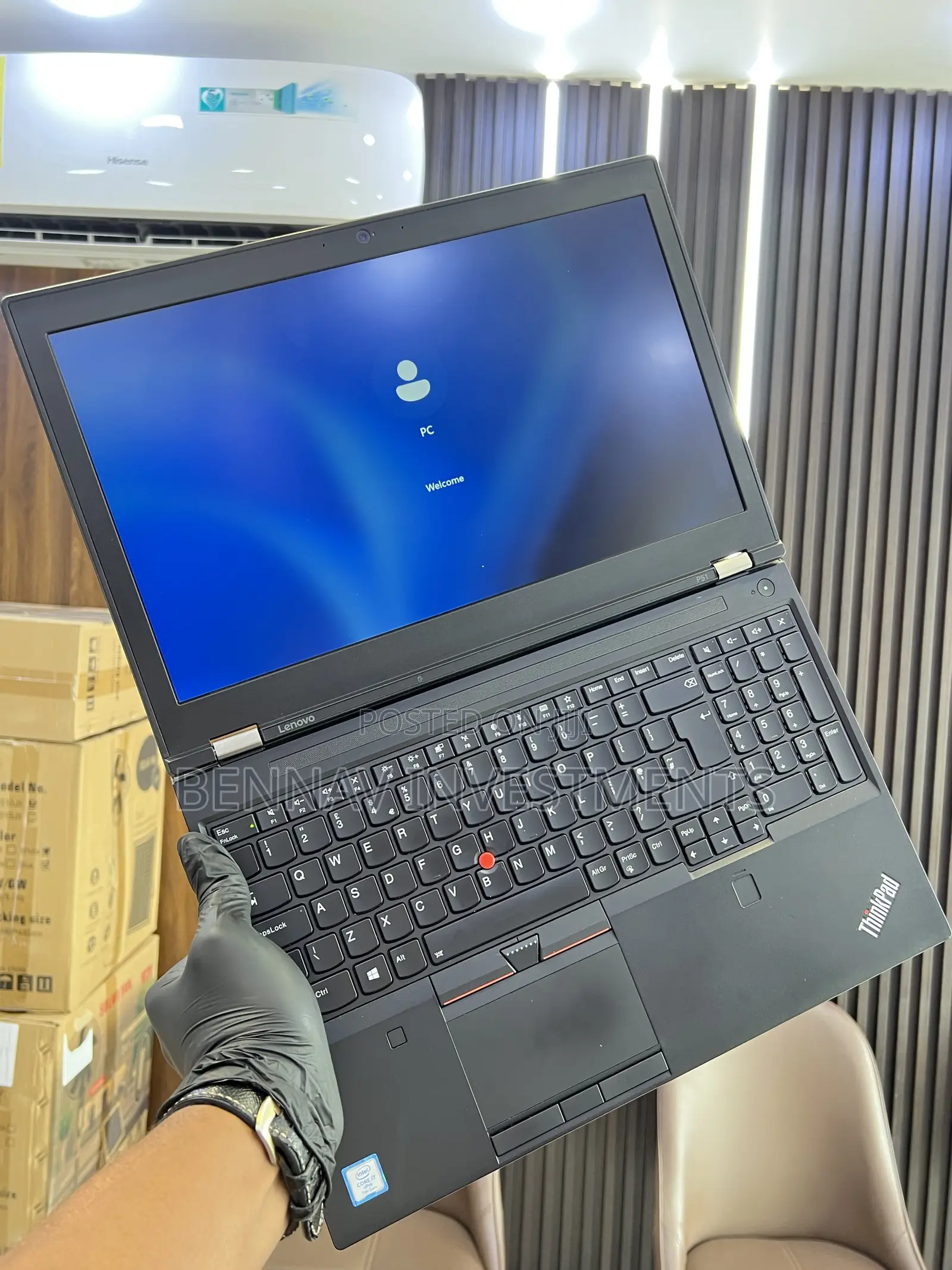 Laptop Lenovo ThinkPad P51 16GB Intel Core i7 SSD 256GB