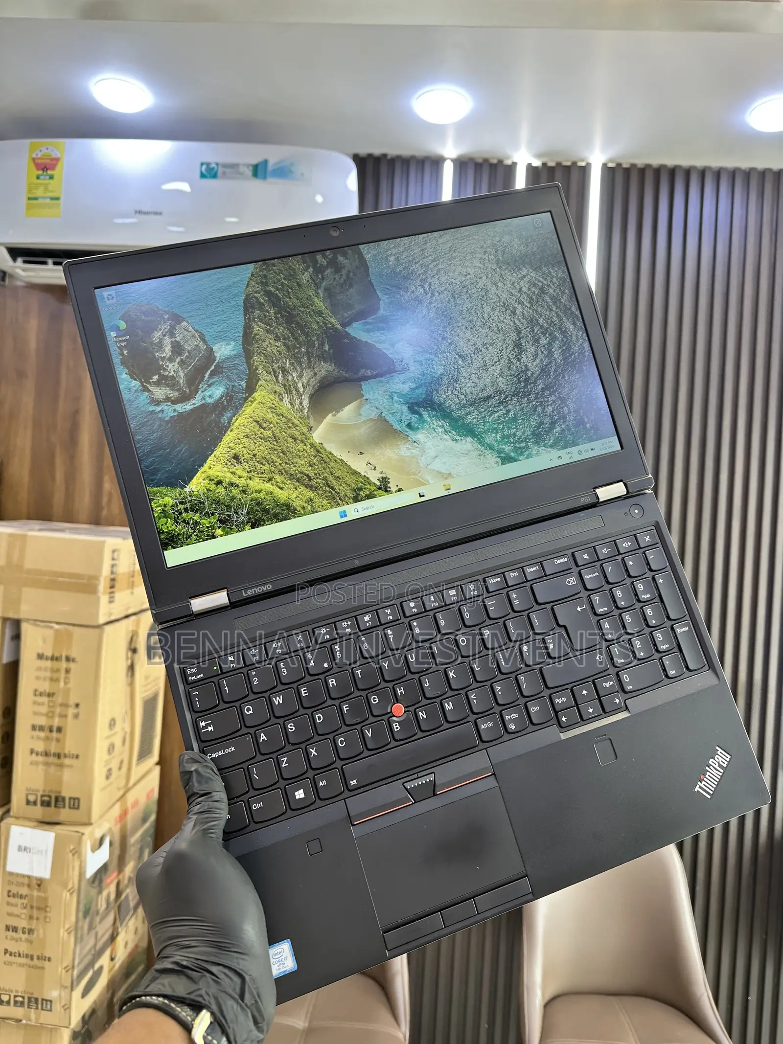 Laptop Lenovo ThinkPad P51 16GB Intel Core i7 SSD 256GB