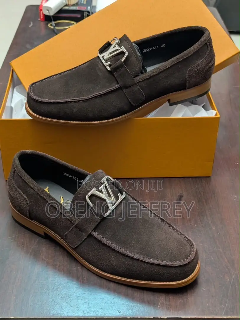 Original Louis Vuitton Brown Slip on Loafer