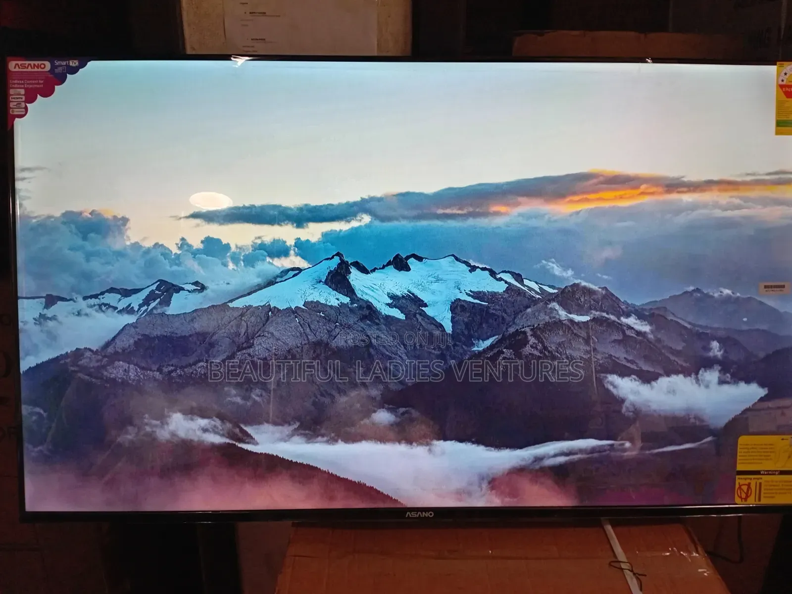 Quality Smart TV Asano 50inches