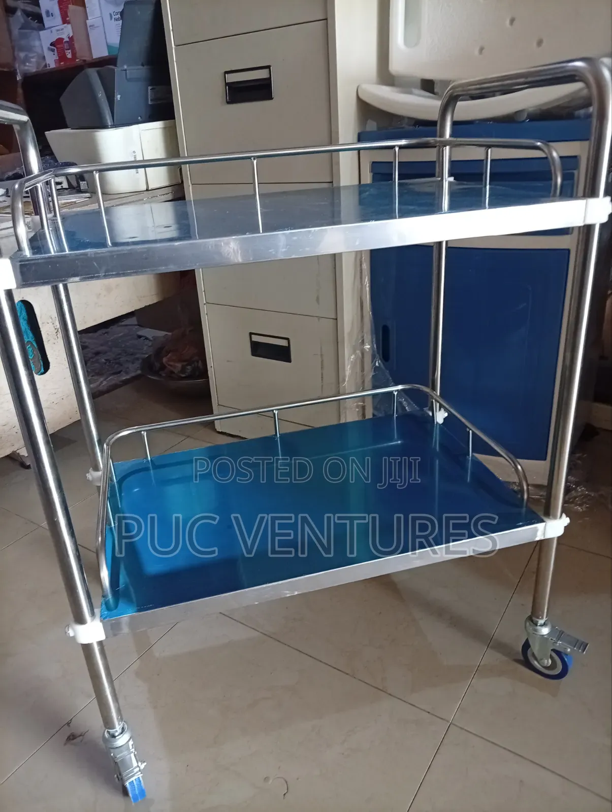 Medicine Trolley 2 Step