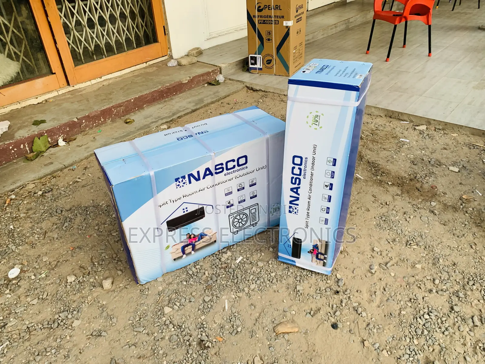 Zealous Nasco 1.5hp R410 Split Air Conditioner| Black [NAS-J12-V1B