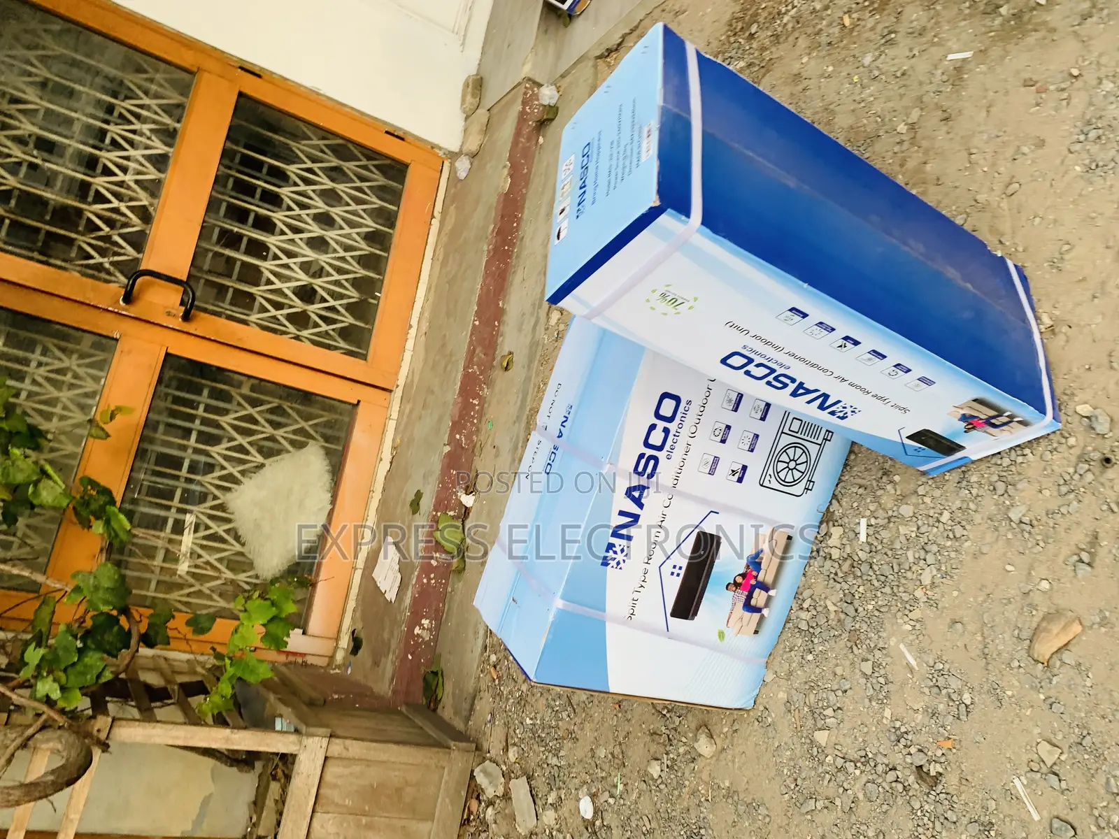 Ultra High Nasco 1.5hp R410 Split Air Conditioner| Black NAS-J12-V1B