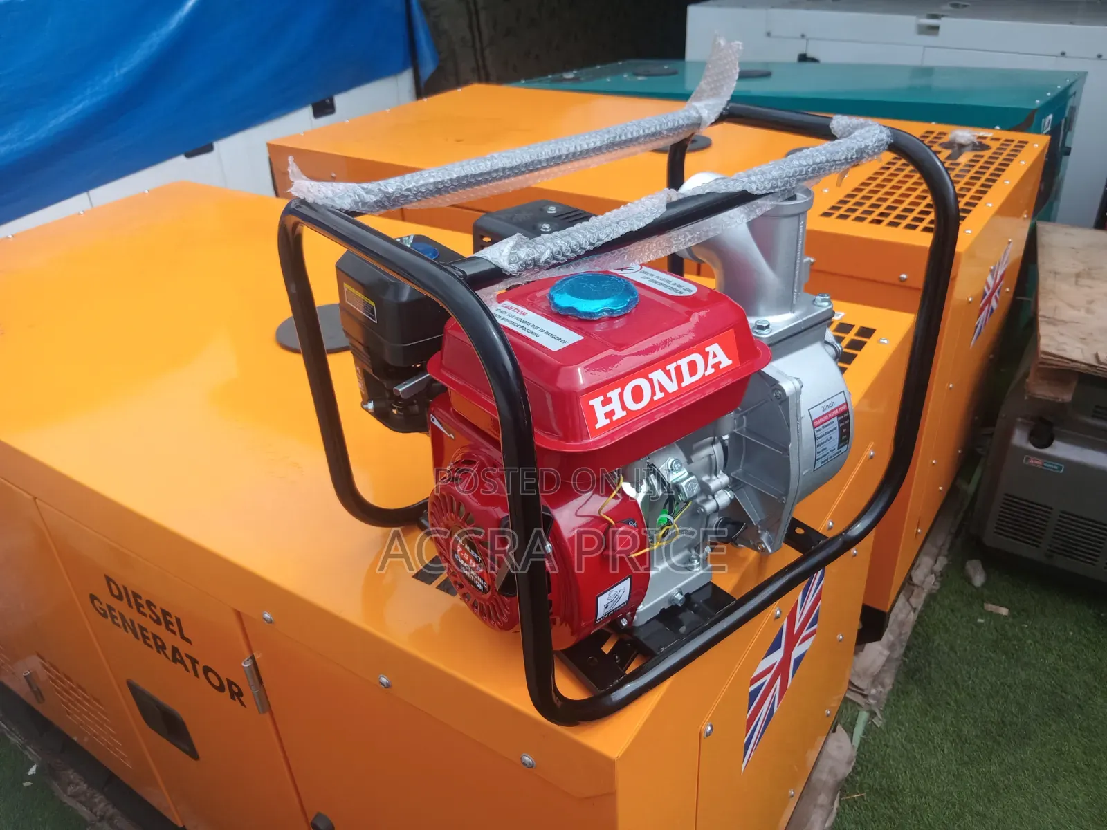 Heavy-Duty Honda 7.5HP Water Pump – High Performance for Fast