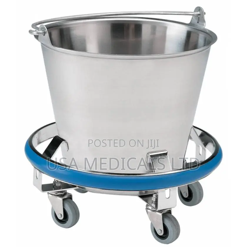 Hospital Kick Bucket(Stainless)