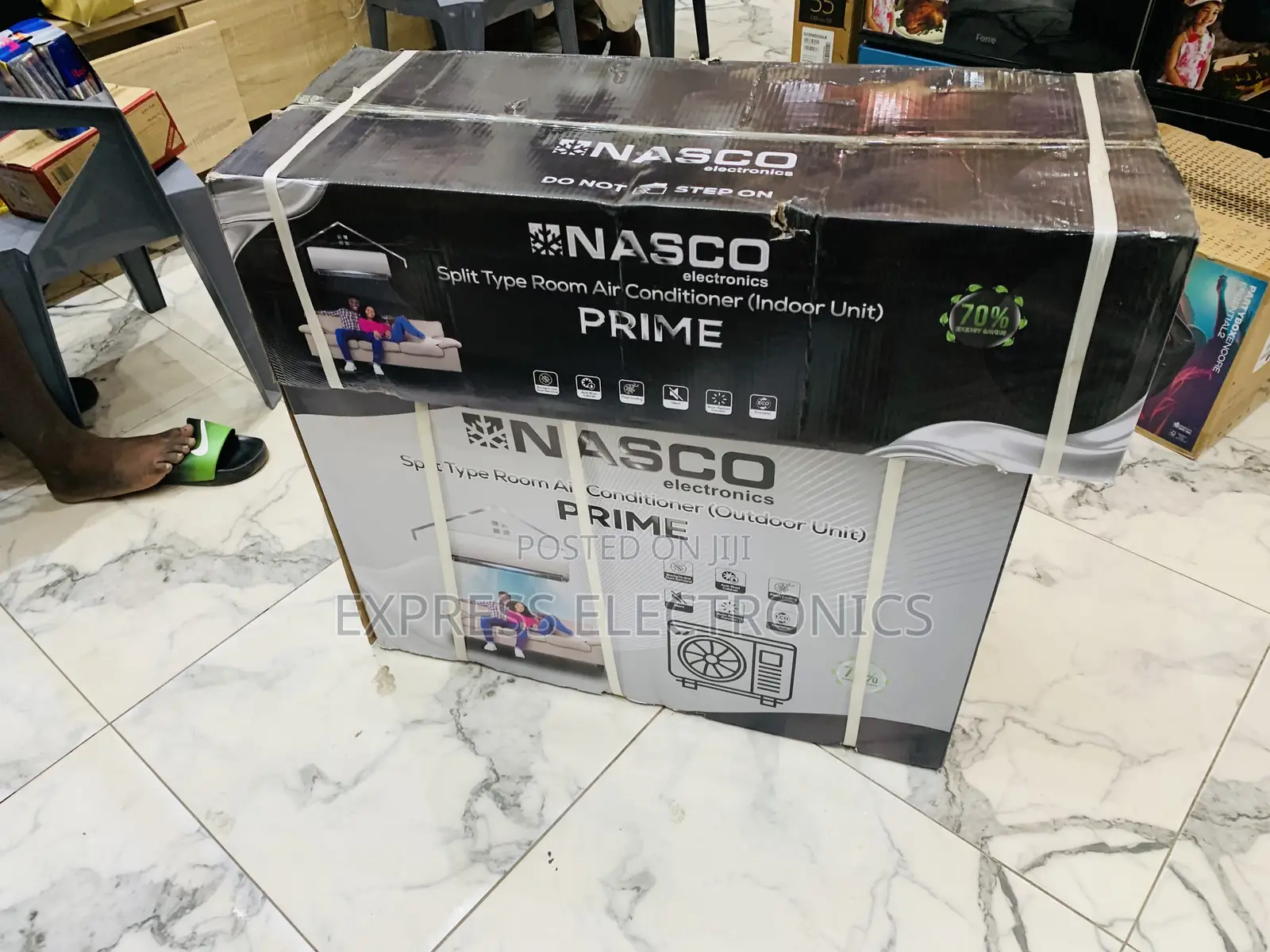 Hot  Deals Nasco 1.5HP R410 Prime Split Air (Silver) NAS-J12-V1S-PRM