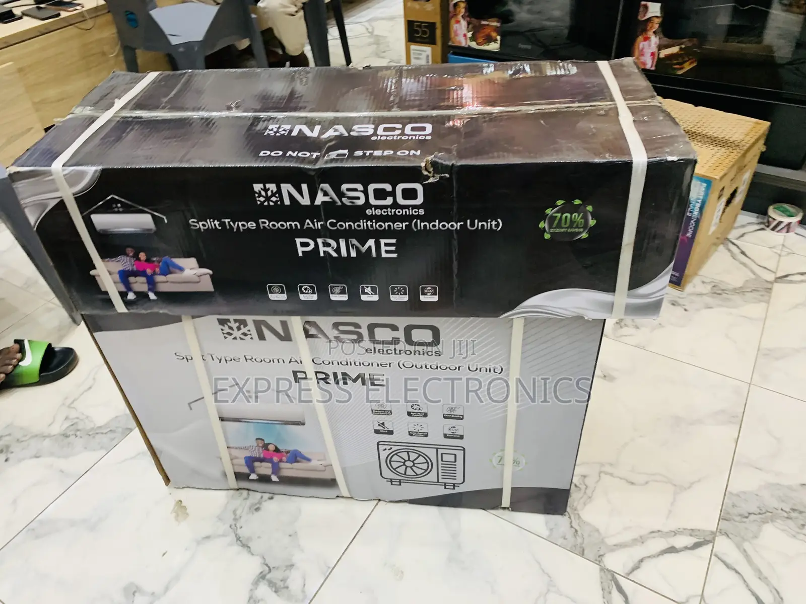 Hot  Deals Nasco 1.5HP R410 Prime Split Air (Silver) NAS-J12-V1S-PRM
