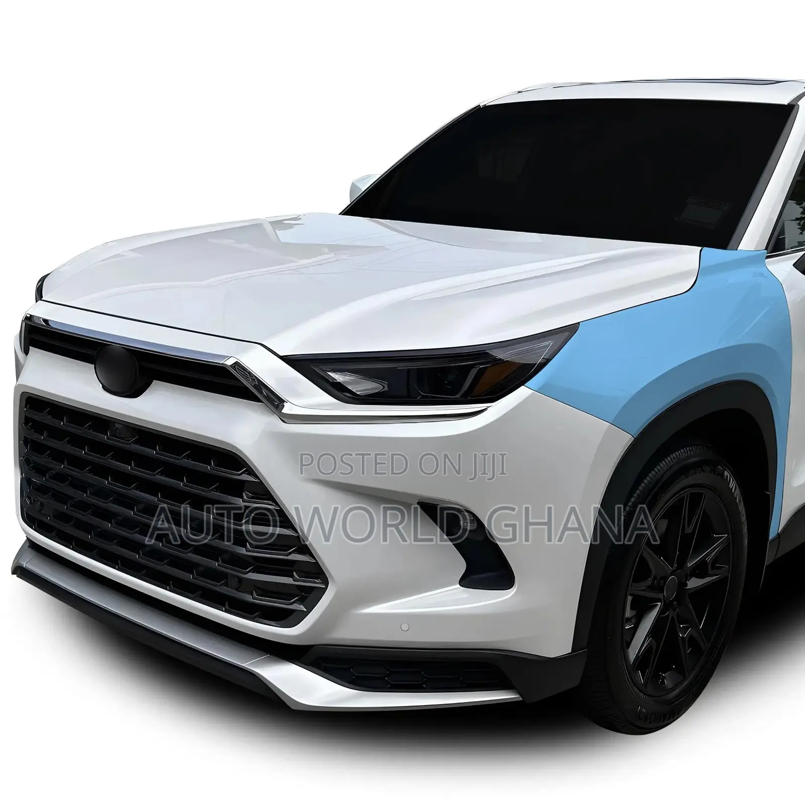 Toyota Highlander Grand Complete Front Bumper Fit for 2024, 2025