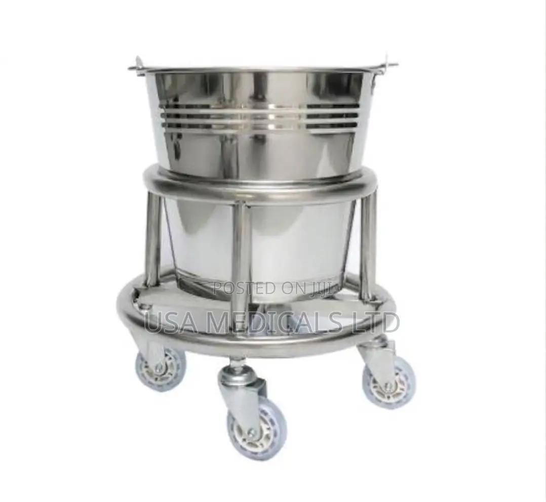 Hospital Kick Bucket(Stainless)