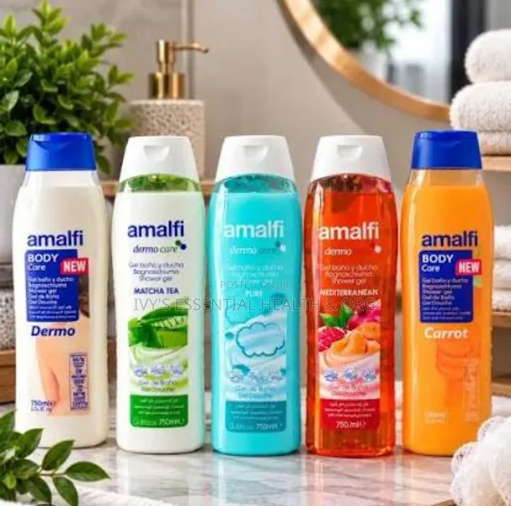 Amalfi Derma Care Shower Gels 750ml