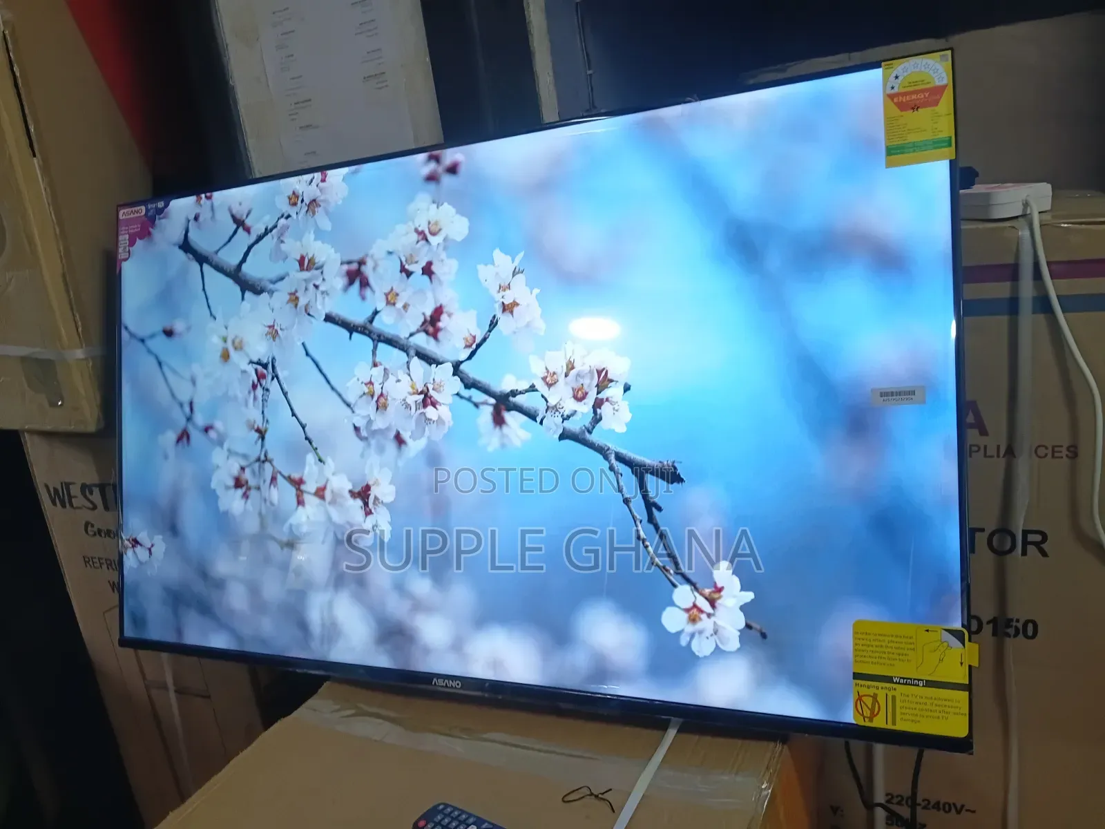 Asano 55” Television – Modern Design, Amazing Viewing