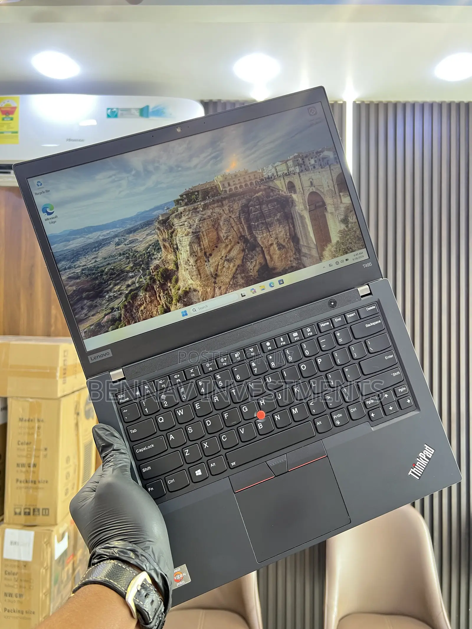 Laptop Lenovo ThinkPad t495s 8GB AMD Ryzen 5 SSD 256GB