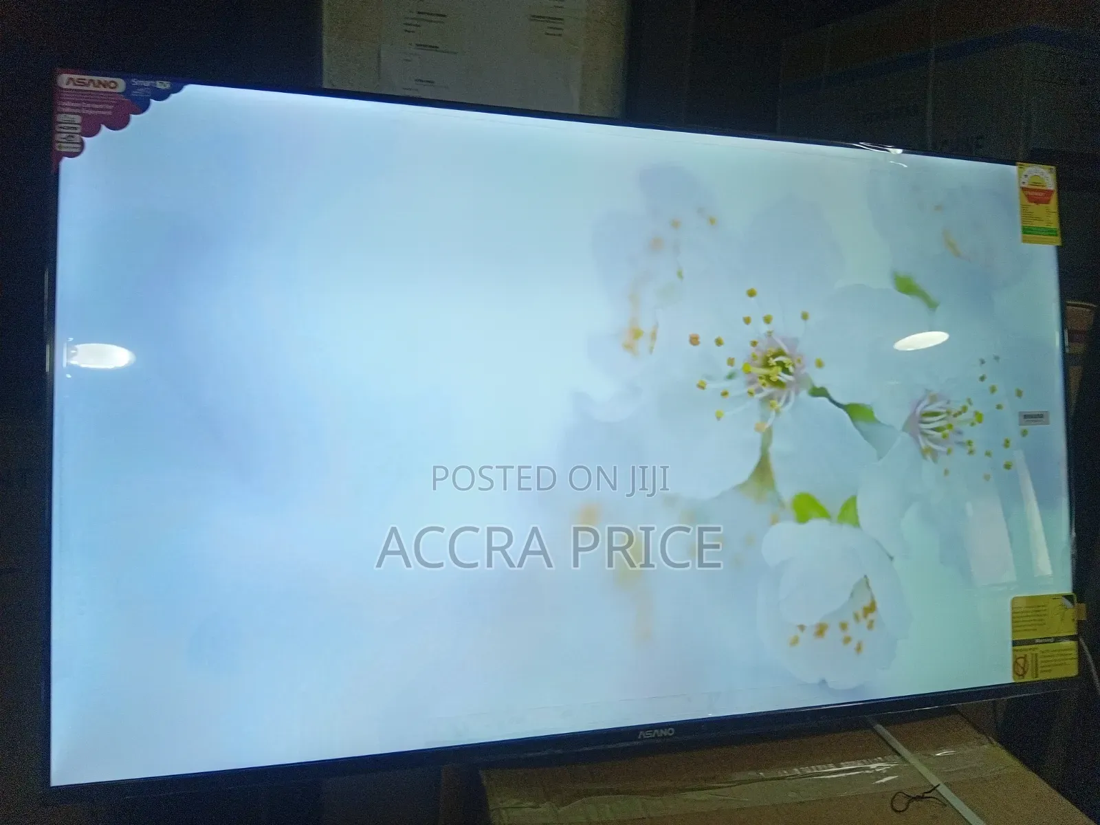 Asano 50" Ultra-Modern Smart TV – Entertainment Redefined