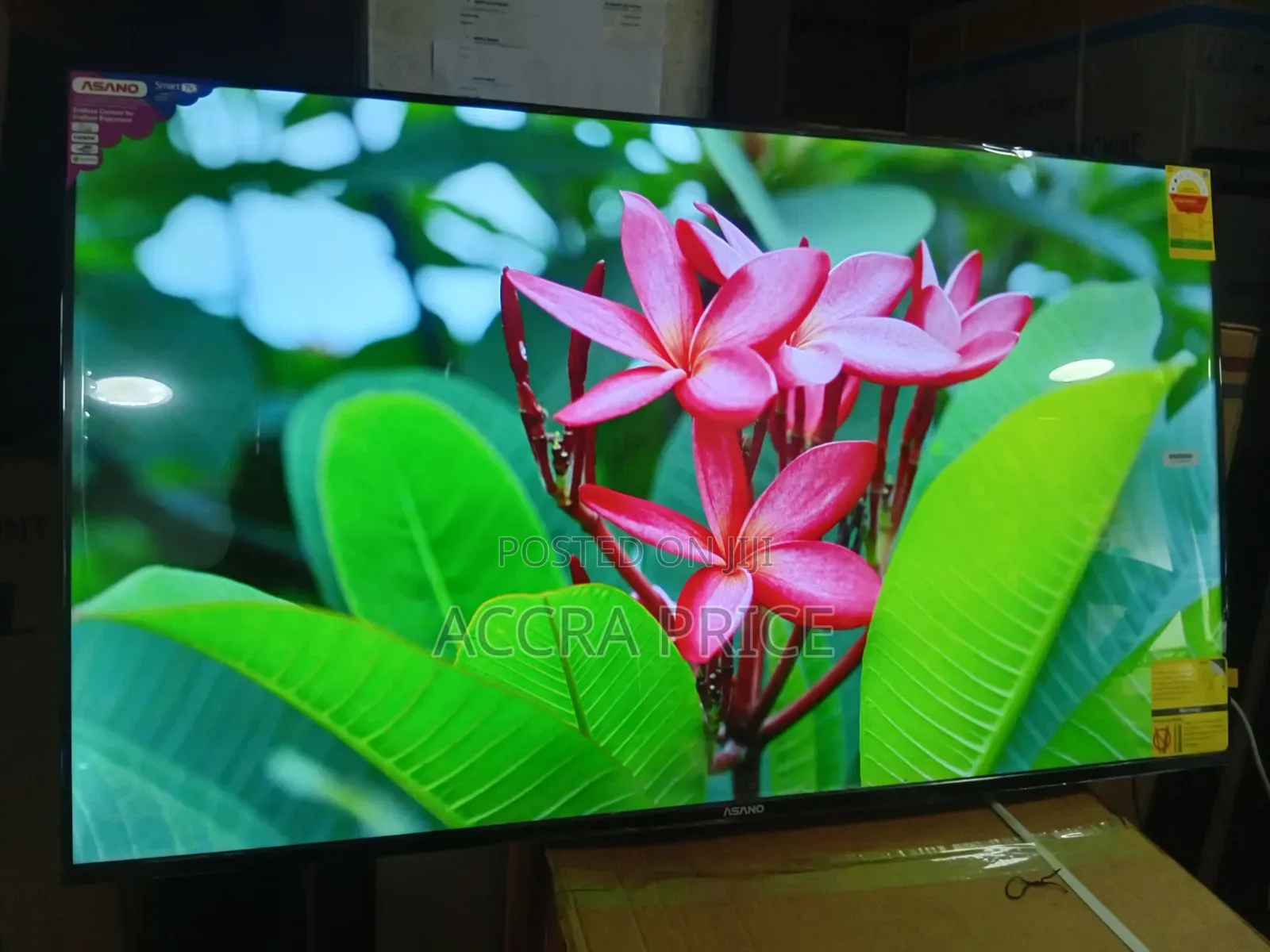 Asano 50" Ultra-Modern Smart TV – Entertainment Redefined
