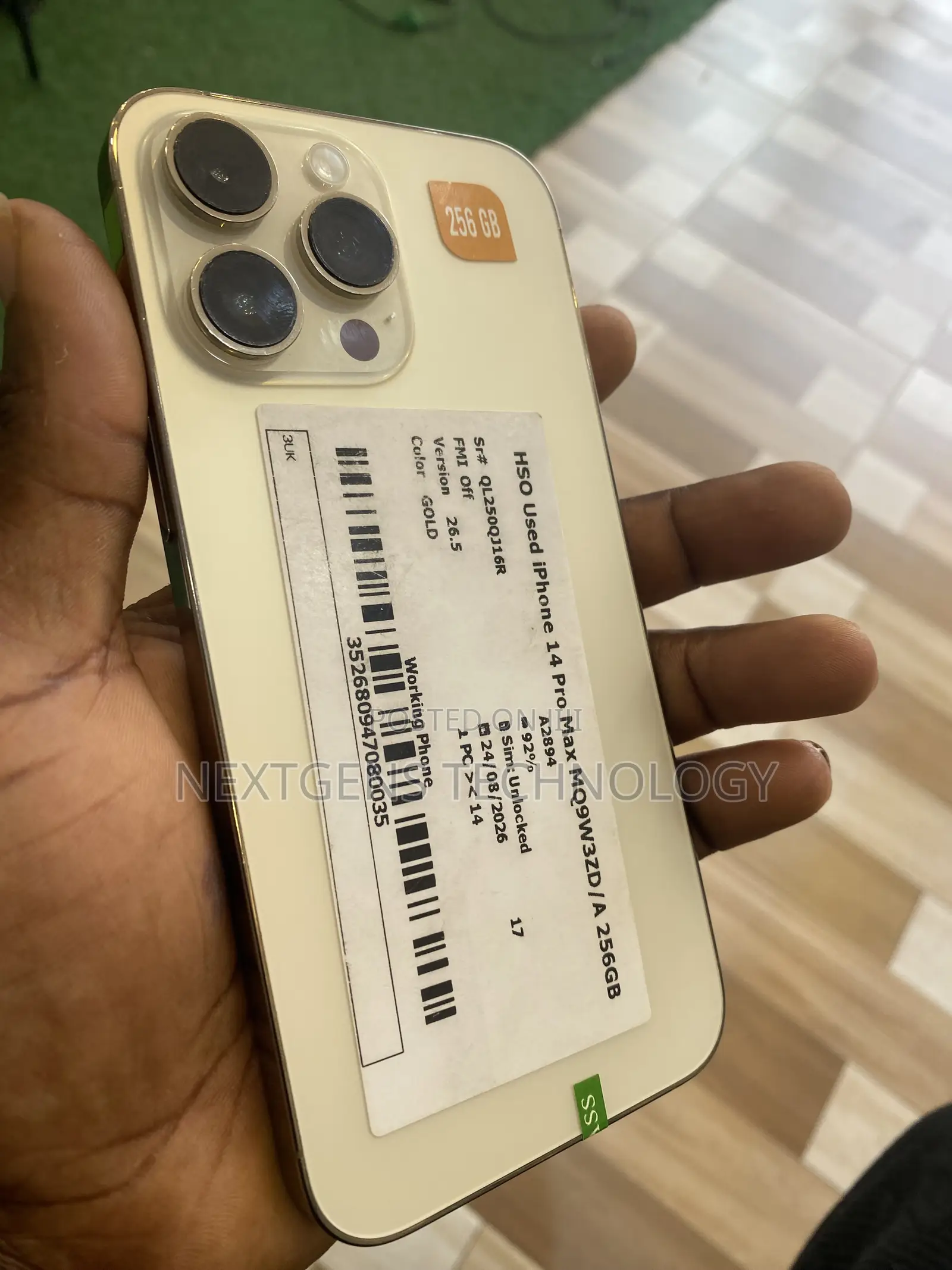 Apple iPhone 14 Pro Max 256 GB Gold