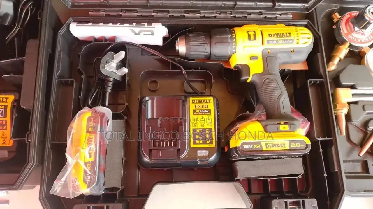 Cordless Dewalt Drilling Machine 18volt