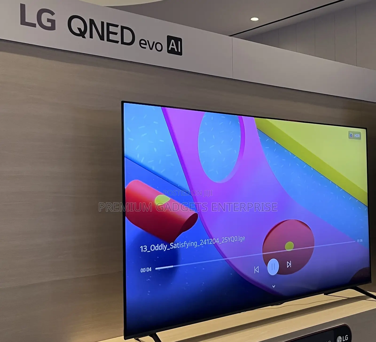 LG Qned Ai 6Qned82A 65" Smart TV Ai Magic Remote Hdr10 Webos25 2025