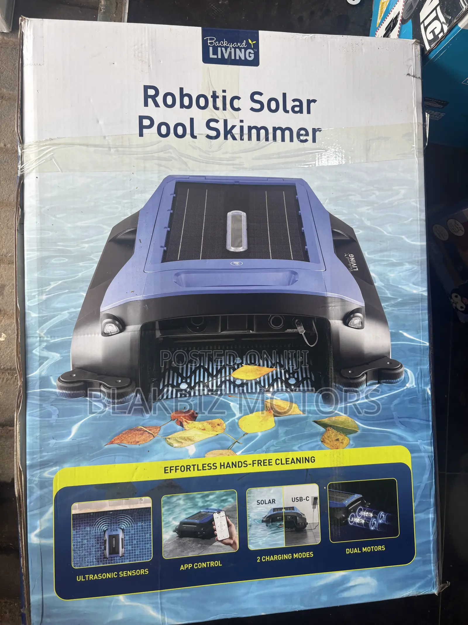 Backyard Living Robotic Solar Pool Skimmer