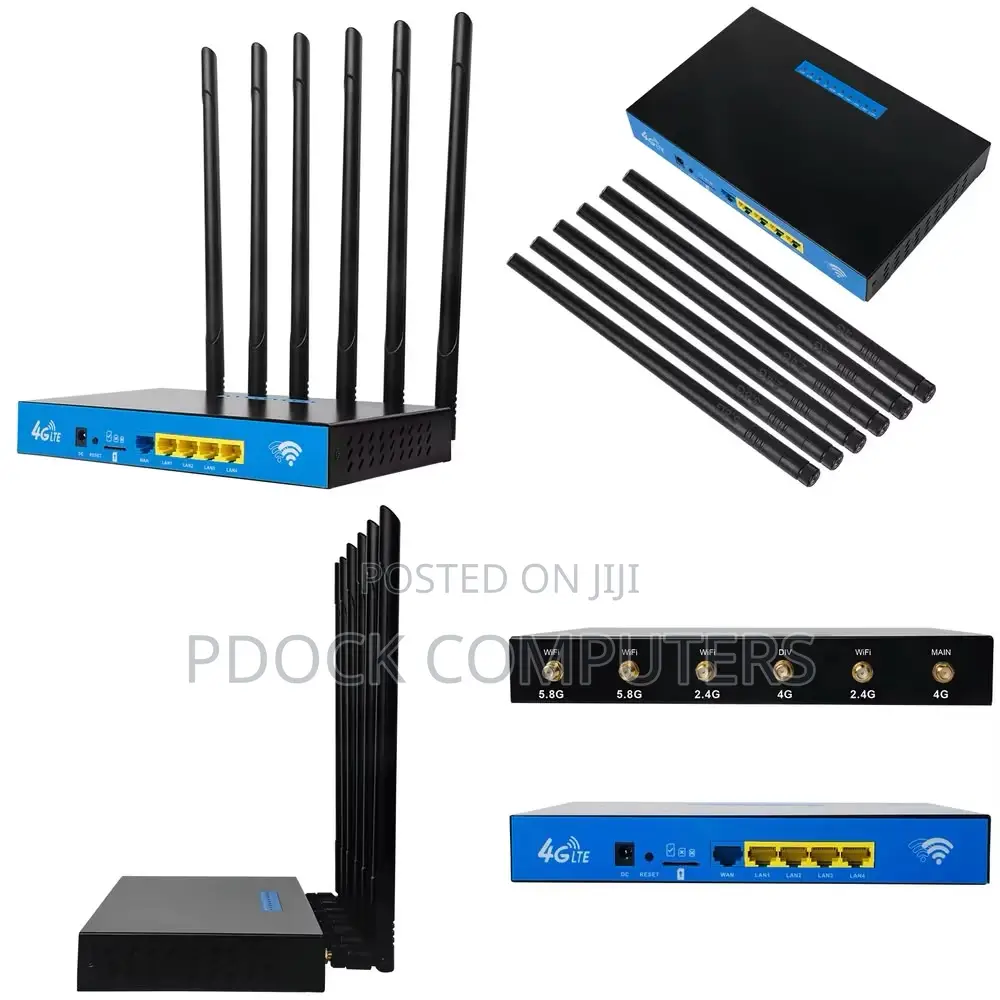Industrial RV 1200Mbps Dual Band 5G Router Wireless 2G /3g /4g Wifi