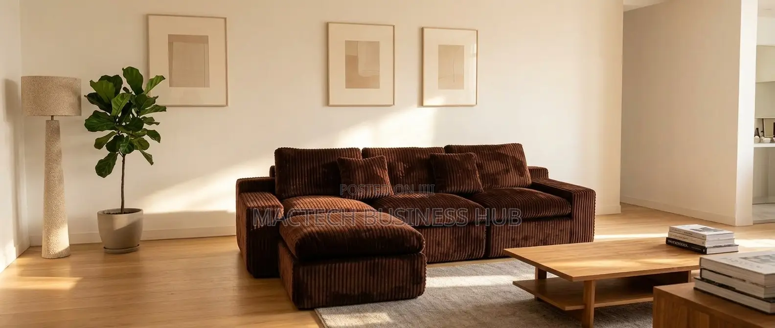 Compressed L-Shape Sofa