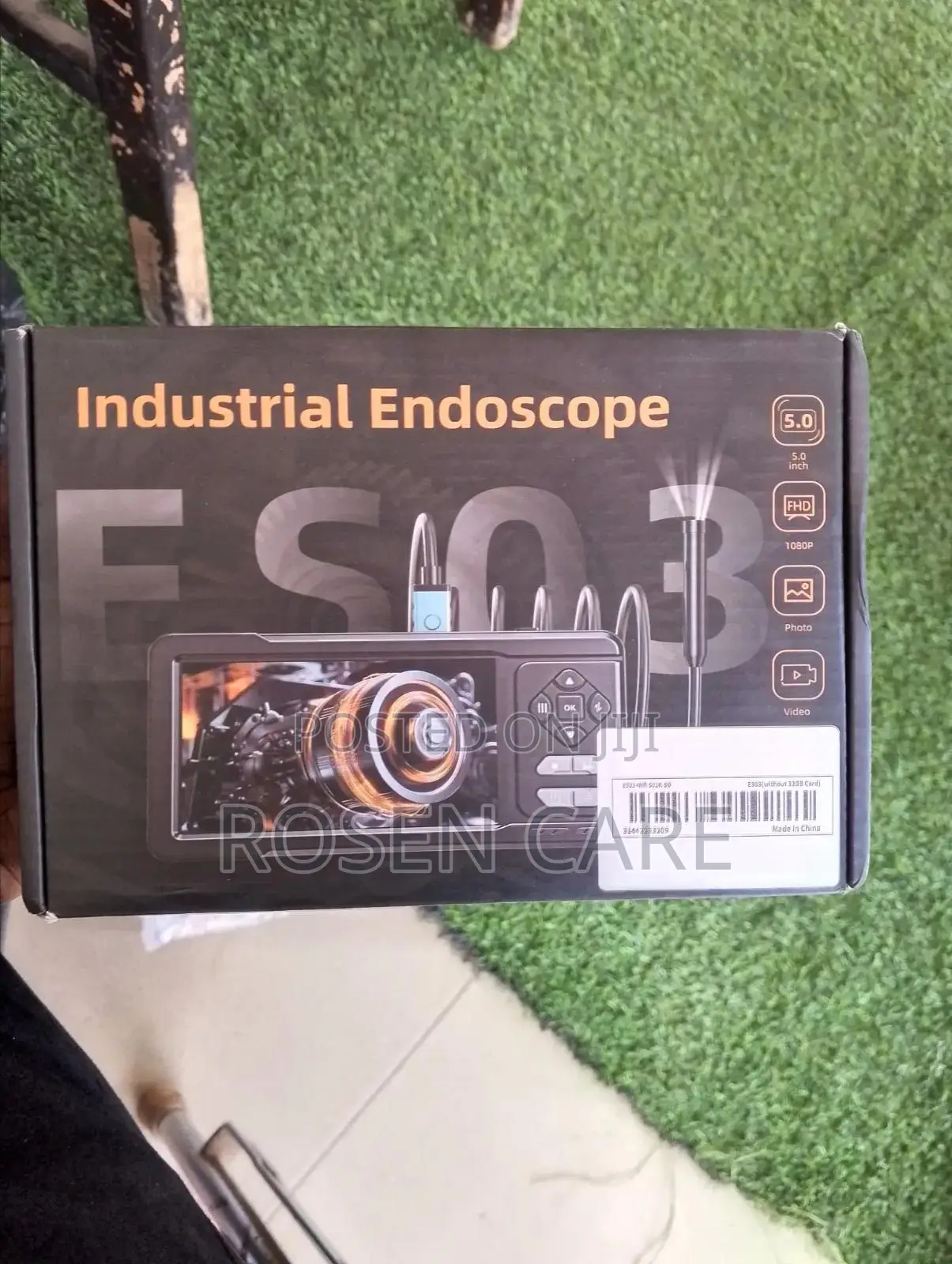 5-Inch Dual Camera Industrial Endoscope Camera for Inspection Repair