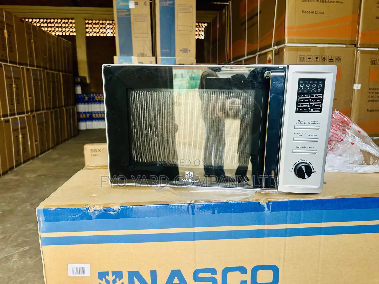 Original Nasco 36ltr Grill Microwave Ag036afk