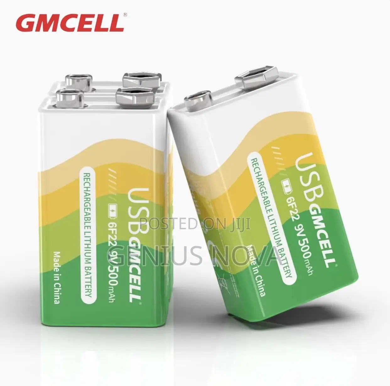 Rechargeable 9 Volt Battery 500 Mah
