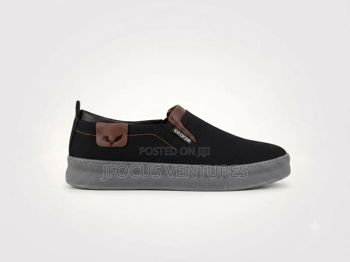 Geoxer Black Sneakers