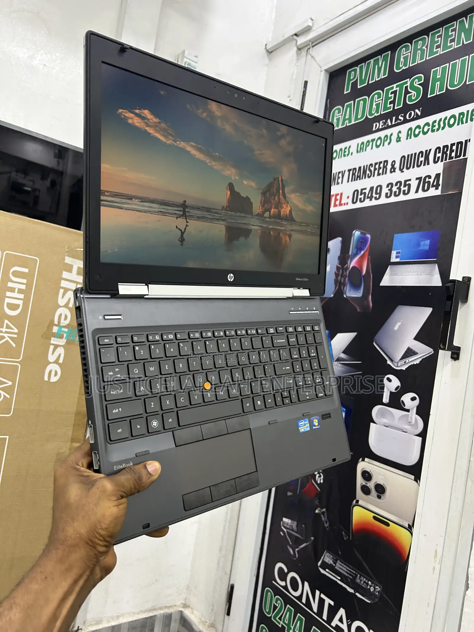 Laptop HP EliteBook 8560W 16GB Intel Core i7 HDD 1T