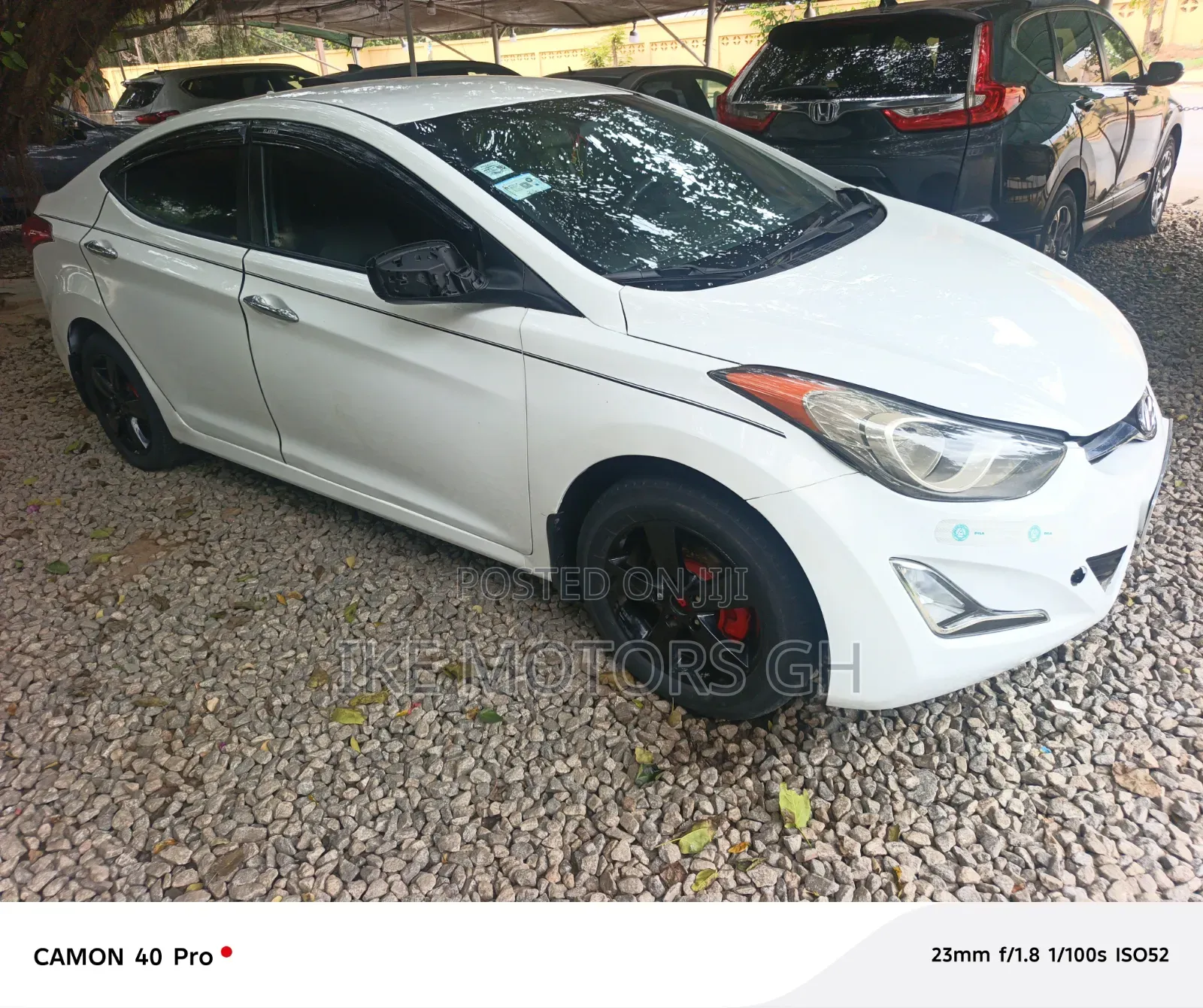 Hyundai Elantra GLS Sedan FWD (1.8L 4cyl 6A) 2013 White