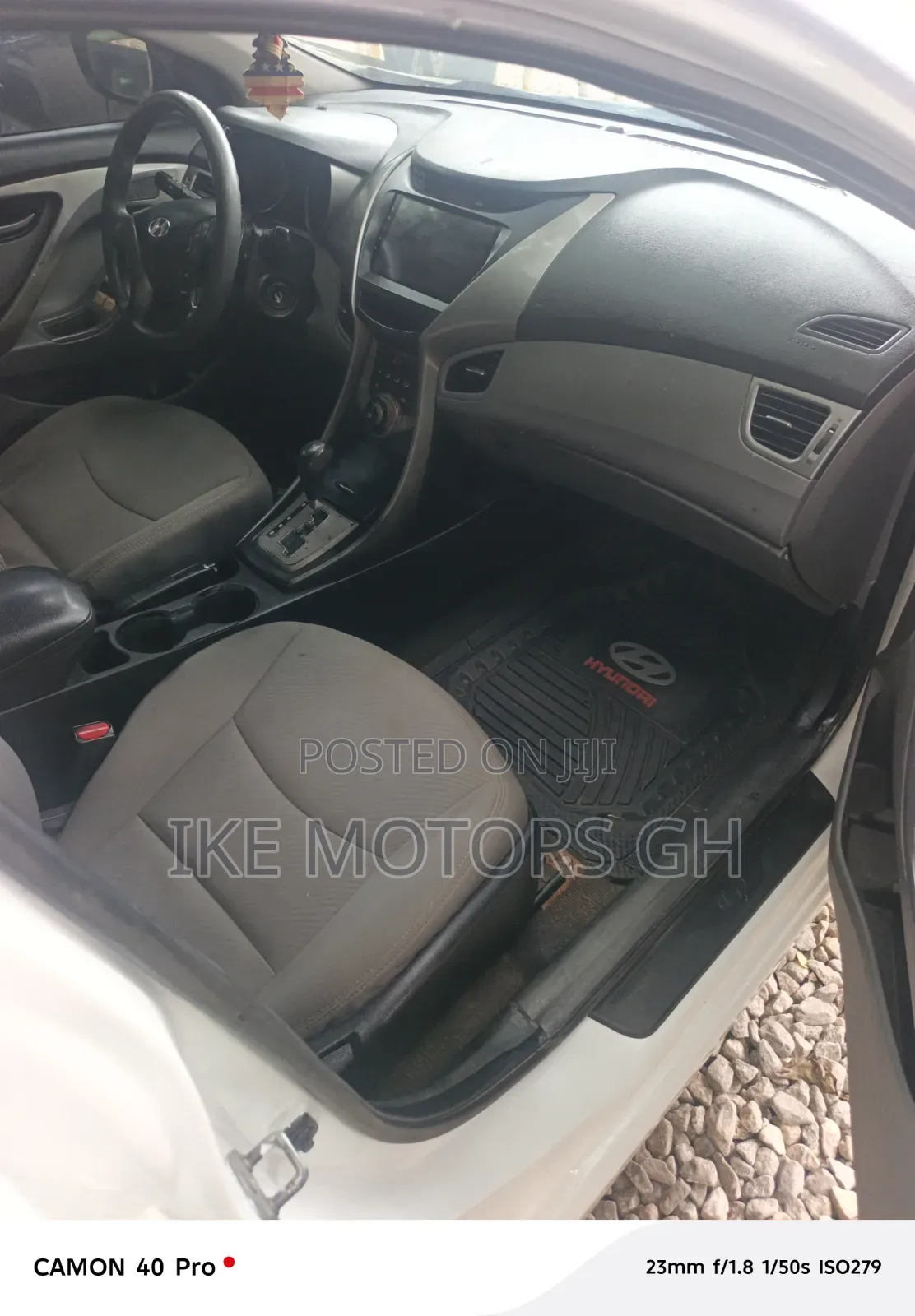 Hyundai Elantra GLS Sedan FWD (1.8L 4cyl 6A) 2013 White