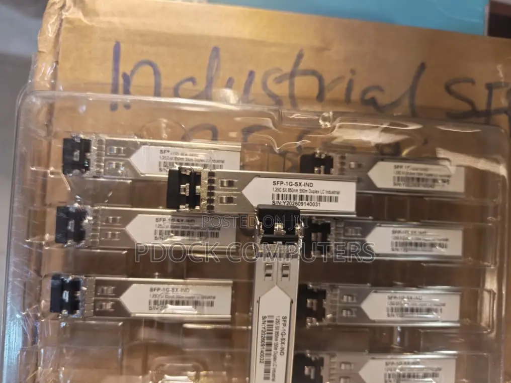 SFP 1.25G 850nm 550m Duplex LC Industrial Transceiver