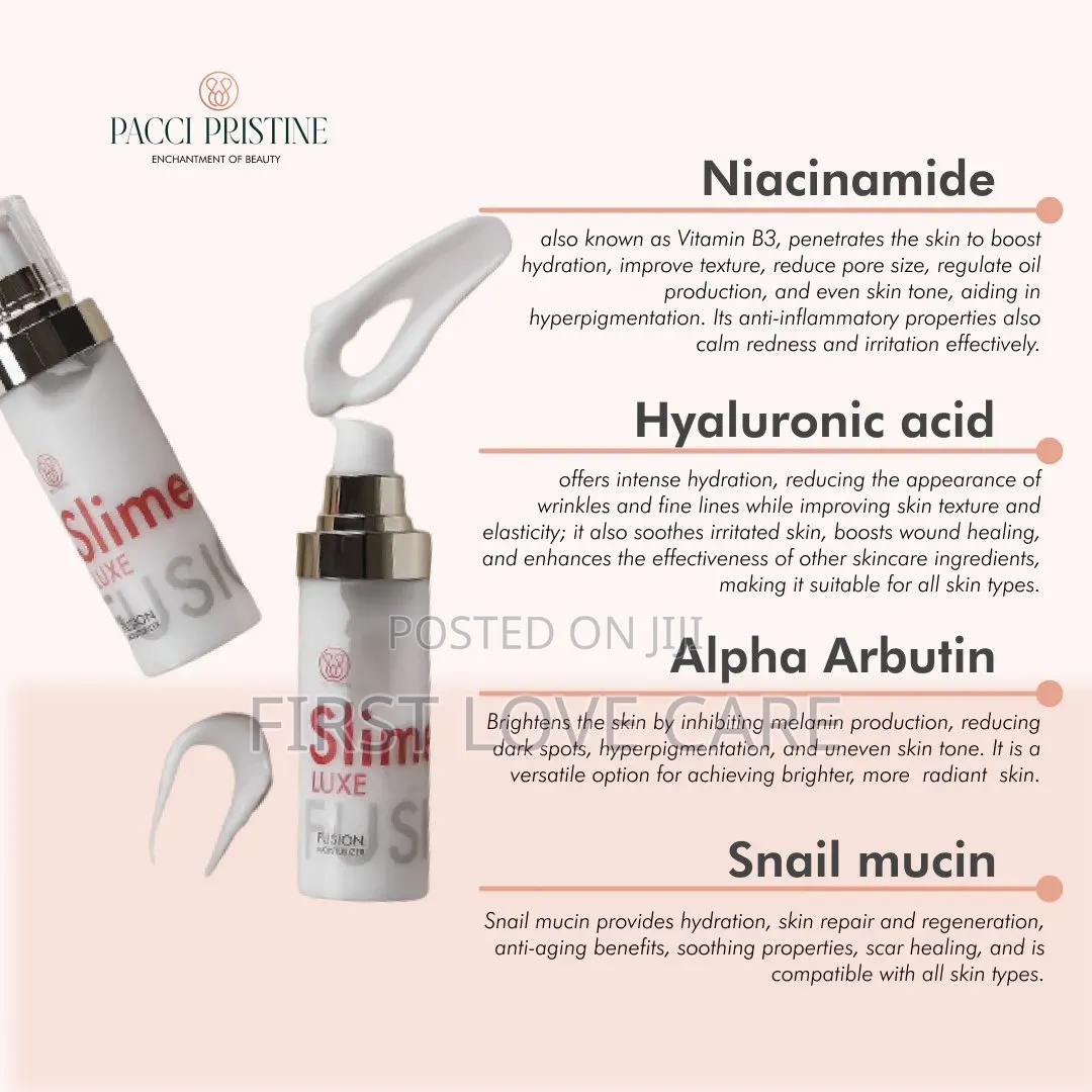 Pacci Pristine Slime Luxe Fusion Moisturizer